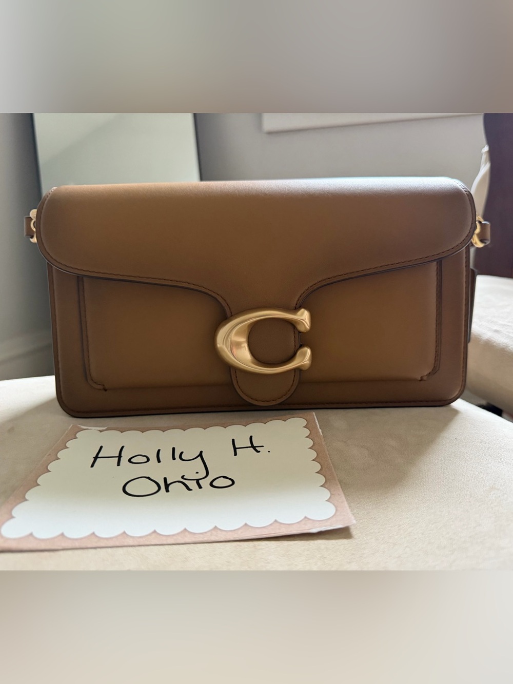 🤎 EUC Coach Structured Tabby Bag 26 🤎